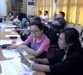 ประชุมเข้มการจัดการเรียนการสอน การพัฒนาบุคลากรในโครงการ "English Camp"